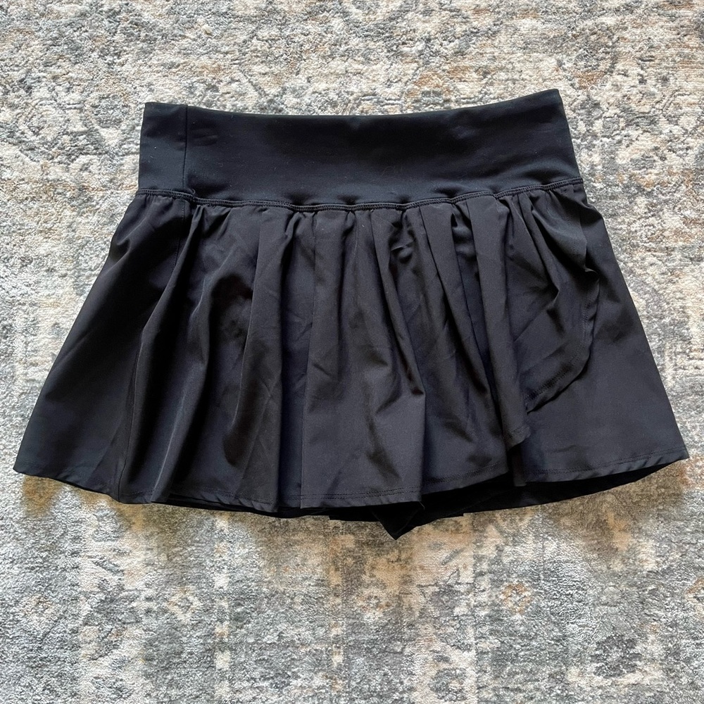 Black Tennis Skirt